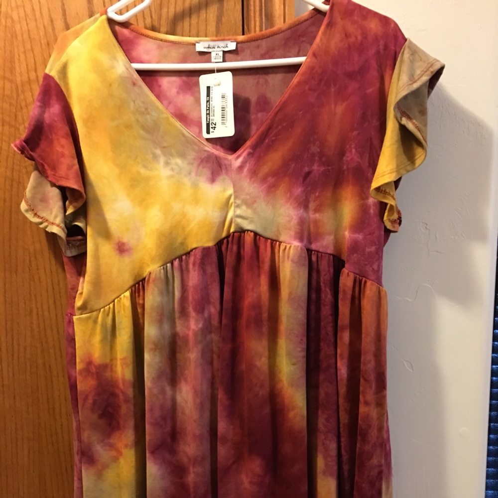 Tie dye dress